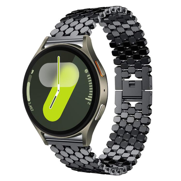 Cinturino per orologio in metallo con texture a squame di pesce xDfind, For Samsung Galaxy Watch Ultra/Ultra 2025, For Samsung Galaxy Watch8 / 8 Classic, For Samsung Galaxy Watch7 / FE / 6 / 5 / 4, For Samsung Galaxy Fit3