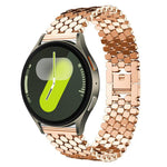 Cinturino per orologio in metallo con texture a squame di pesce xDfind, For Samsung Galaxy Watch Ultra/Ultra 2025, For Samsung Galaxy Watch8 / 8 Classic, For Samsung Galaxy Watch7 / FE / 6 / 5 / 4, For Samsung Galaxy Fit3