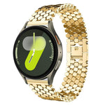 Cinturino per orologio in metallo con texture a squame di pesce xDfind, For Samsung Galaxy Watch Ultra/Ultra 2025, For Samsung Galaxy Watch8 / 8 Classic, For Samsung Galaxy Watch7 / FE / 6 / 5 / 4, For Samsung Galaxy Fit3
