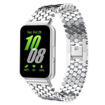 Cinturino per orologio in metallo con texture a squame di pesce xDfind, For Samsung Galaxy Watch Ultra/Ultra 2025, For Samsung Galaxy Watch8 / 8 Classic, For Samsung Galaxy Watch7 / FE / 6 / 5 / 4, For Samsung Galaxy Fit3