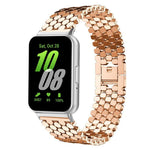 Cinturino per orologio in metallo con texture a squame di pesce xDfind, For Samsung Galaxy Watch Ultra/Ultra 2025, For Samsung Galaxy Watch8 / 8 Classic, For Samsung Galaxy Watch7 / FE / 6 / 5 / 4, For Samsung Galaxy Fit3