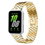 Cinturino per orologio in metallo con texture a squame di pesce xDfind, For Samsung Galaxy Watch Ultra/Ultra 2025, For Samsung Galaxy Watch8 / 8 Classic, For Samsung Galaxy Watch7 / FE / 6 / 5 / 4, For Samsung Galaxy Fit3