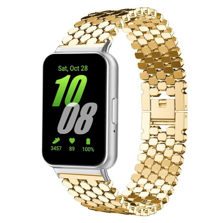 Cinturino per orologio in metallo con texture a squame di pesce xDfind, For Samsung Galaxy Watch Ultra/Ultra 2025, For Samsung Galaxy Watch8 / 8 Classic, For Samsung Galaxy Watch7 / FE / 6 / 5 / 4, For Samsung Galaxy Fit3