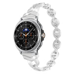 Cinturino per orologio xDfind in acciaio inossidabile con diamanti, For Samsung Galaxy Watch Ultra/Ultra 2025, For Samsung Galaxy Watch8 / 8 Classic