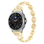 Cinturino per orologio xDfind in acciaio inossidabile con diamanti, For Samsung Galaxy Watch Ultra/Ultra 2025, For Samsung Galaxy Watch8 / 8 Classic