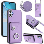 Custodia per telefono con anello porta carte e cordino lungo, For Samsung Galaxy A26 5G, For Samsung Galaxy A06 4G