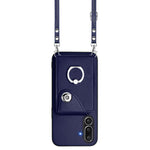 Custodia per telefono con anello porta carte e cordino lungo, For Samsung Galaxy M56 5G, For Samsung Galaxy M16 5G / F16 5G, For Samsung Galaxy M35 5G