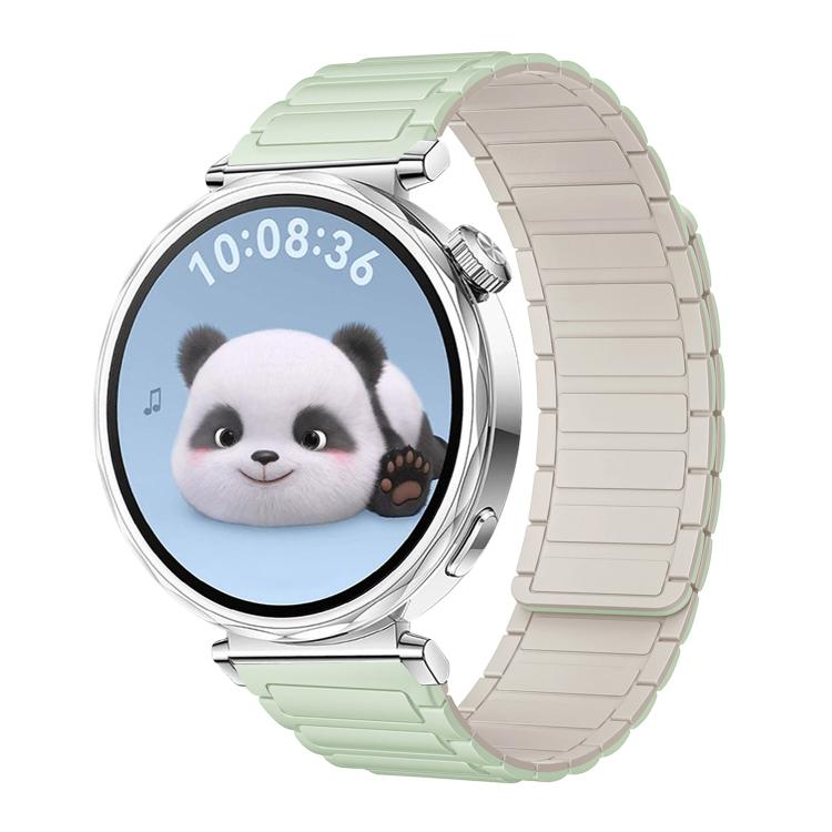 Cinturino per orologio magnetico in silicone a forma di I xDfind, 14mm, 18mm, 20mm, 22mm