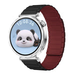 Cinturino per orologio magnetico in silicone a forma di I xDfind, 14mm, 18mm, 20mm, 22mm