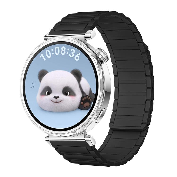 Cinturino per orologio magnetico in silicone a forma di I xDfind, 14mm, 18mm, 20mm, 22mm