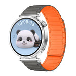Cinturino per orologio magnetico in silicone a forma di I xDfind, 14mm, 18mm, 20mm, 22mm