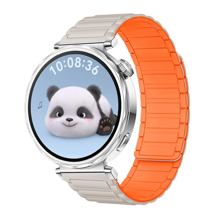 Cinturino per orologio magnetico in silicone a forma di I xDfind, 14mm, 18mm, 20mm, 22mm
