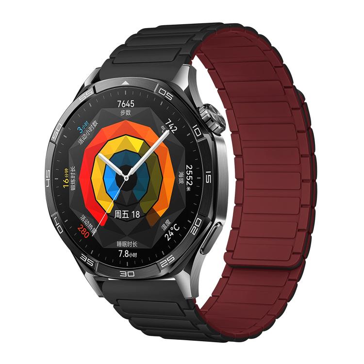 Cinturino per orologio magnetico in silicone a forma di I xDfind, 14mm, 18mm, 20mm, 22mm