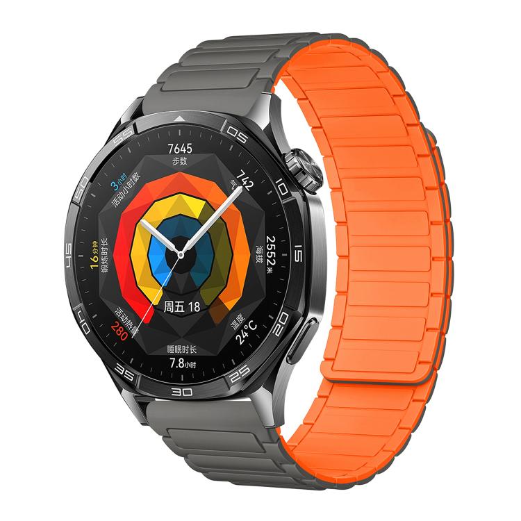 Cinturino per orologio magnetico in silicone a forma di I xDfind, 14mm, 18mm, 20mm, 22mm