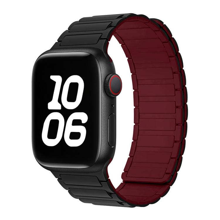 Cinturino per orologio magnetico in silicone a forma di I xDfind, For Apple Watch 42 / 44 / 45 / 46 / 49mm, For Apple Watch 38 / 40 / 41 / S10 42mm