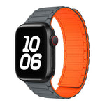 Cinturino per orologio magnetico in silicone a forma di I xDfind, For Apple Watch 42 / 44 / 45 / 46 / 49mm, For Apple Watch 38 / 40 / 41 / S10 42mm