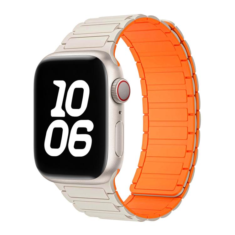 Cinturino per orologio magnetico in silicone a forma di I xDfind, For Apple Watch 42 / 44 / 45 / 46 / 49mm, For Apple Watch 38 / 40 / 41 / S10 42mm