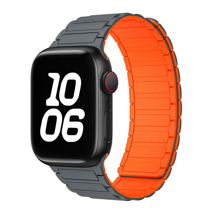 Cinturino per orologio magnetico in silicone a forma di I xDfind, For Apple Watch 42 / 44 / 45 / 46 / 49mm, For Apple Watch 38 / 40 / 41 / S10 42mm