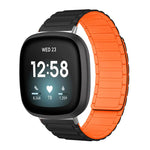 Cinturino per orologio magnetico in silicone a forma di I xDfind, For Fitbit Versa 4 / 3 / Sense 2 / Sense
