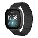 Cinturino per orologio magnetico in silicone a forma di I xDfind, For Fitbit Versa 4 / 3 / Sense 2 / Sense