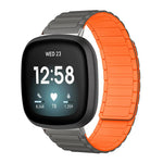 Cinturino per orologio magnetico in silicone a forma di I xDfind, For Fitbit Versa 4 / 3 / Sense 2 / Sense