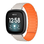 Cinturino per orologio magnetico in silicone a forma di I xDfind, For Fitbit Versa 4 / 3 / Sense 2 / Sense