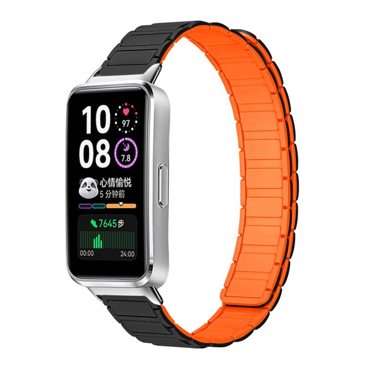 Cinturino per orologio magnetico in silicone a forma di I xDfind, For Huawei Watch Fit4 / Fit4 Pro / Fit3, For Huawei Band 10 / 9 / 8