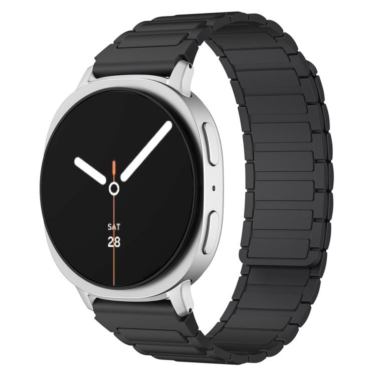 Cinturino per orologio magnetico in silicone a forma di I xDfind, For Samsung Galaxy Watch Ultra / Ultra 2025, For Samsung Galaxy Watch8 / 8 Classic, For Samsung Galaxy Fit3 SM-R390