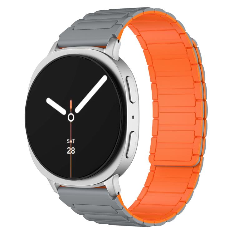 Cinturino per orologio magnetico in silicone a forma di I xDfind, For Samsung Galaxy Watch Ultra / Ultra 2025, For Samsung Galaxy Watch8 / 8 Classic, For Samsung Galaxy Fit3 SM-R390