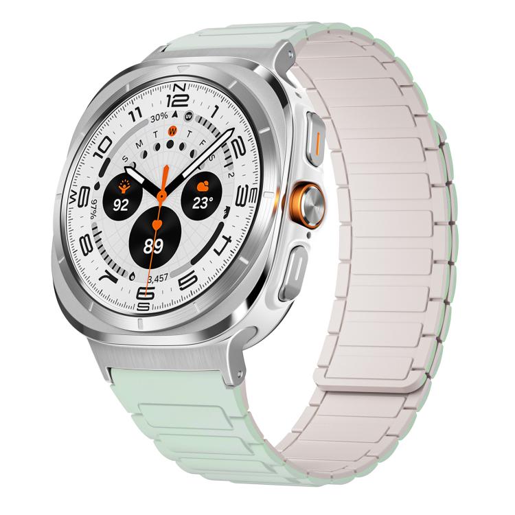Cinturino per orologio magnetico in silicone a forma di I xDfind, For Samsung Galaxy Watch Ultra / Ultra 2025, For Samsung Galaxy Watch8 / 8 Classic, For Samsung Galaxy Fit3 SM-R390