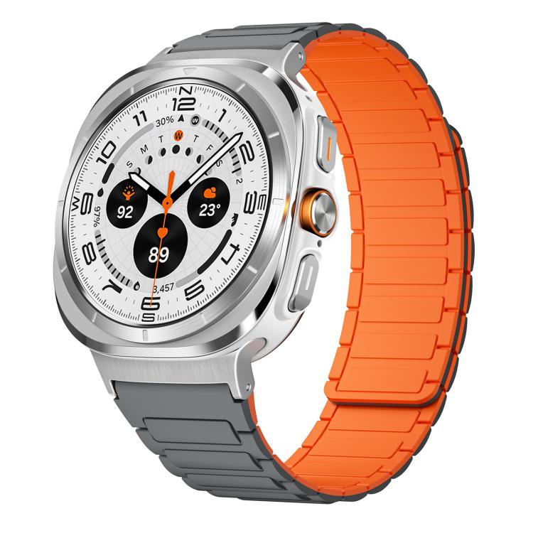Cinturino per orologio magnetico in silicone a forma di I xDfind, For Samsung Galaxy Watch Ultra / Ultra 2025, For Samsung Galaxy Watch8 / 8 Classic, For Samsung Galaxy Fit3 SM-R390