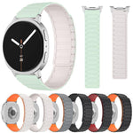 Cinturino per orologio magnetico in silicone a forma di I xDfind, For Samsung Galaxy Watch Ultra / Ultra 2025, For Samsung Galaxy Watch8 / 8 Classic, For Samsung Galaxy Fit3 SM-R390