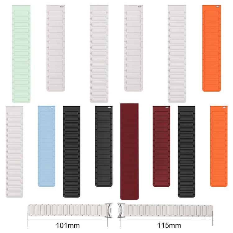 Cinturino per orologio magnetico in silicone a forma di I xDfind, For Xiaomi Smart Band 10 / 9 / 8