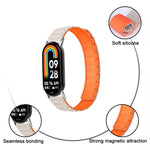 Cinturino per orologio magnetico in silicone a forma di I xDfind, For Xiaomi Smart Band 10 / 9 / 8