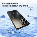 Custodia per telefono ABEEL con finitura satinata e dissipazione del calore, ideale per MagSafe, con pellicola protettiva per l'obiettivo., For Samsung Galaxy S26+ 5G, For Samsung Galaxy S26 Ultra 5G, For Samsung Galaxy S26 5G                          ...