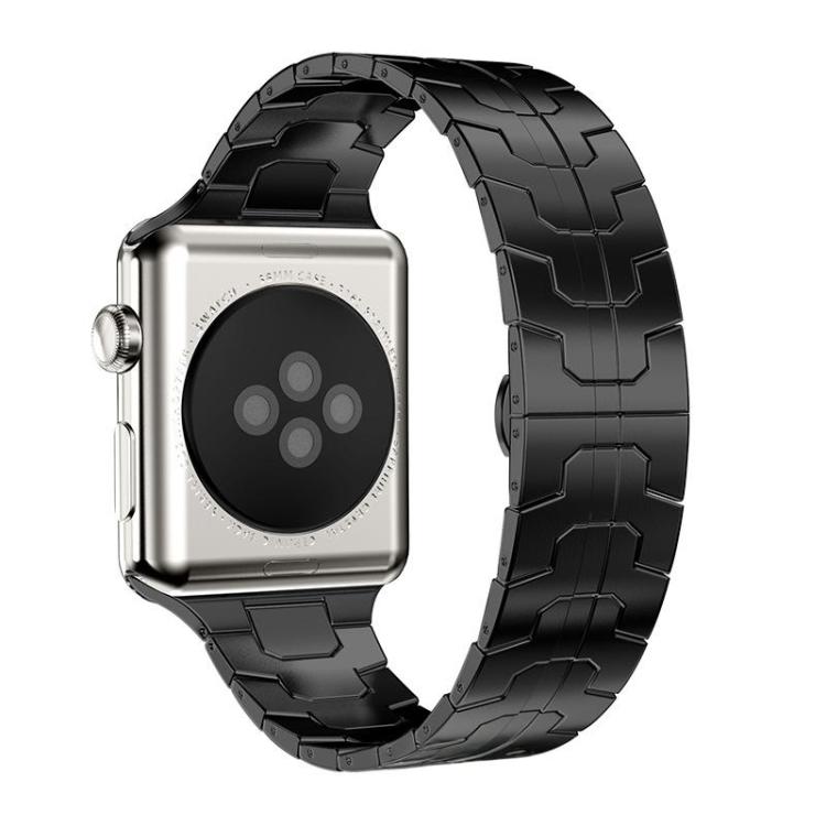 Cinturino per orologio xDfind in acciaio inossidabile con fibbia a farfalla, For Apple Watch 42 / 44 / 45 / 46 / 49mm, For Apple Watch 38 / 40 / 41 / S10 42mm