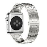 Cinturino per orologio xDfind in acciaio inossidabile con fibbia a farfalla, For Apple Watch 42 / 44 / 45 / 46 / 49mm, For Apple Watch 38 / 40 / 41 / S10 42mm