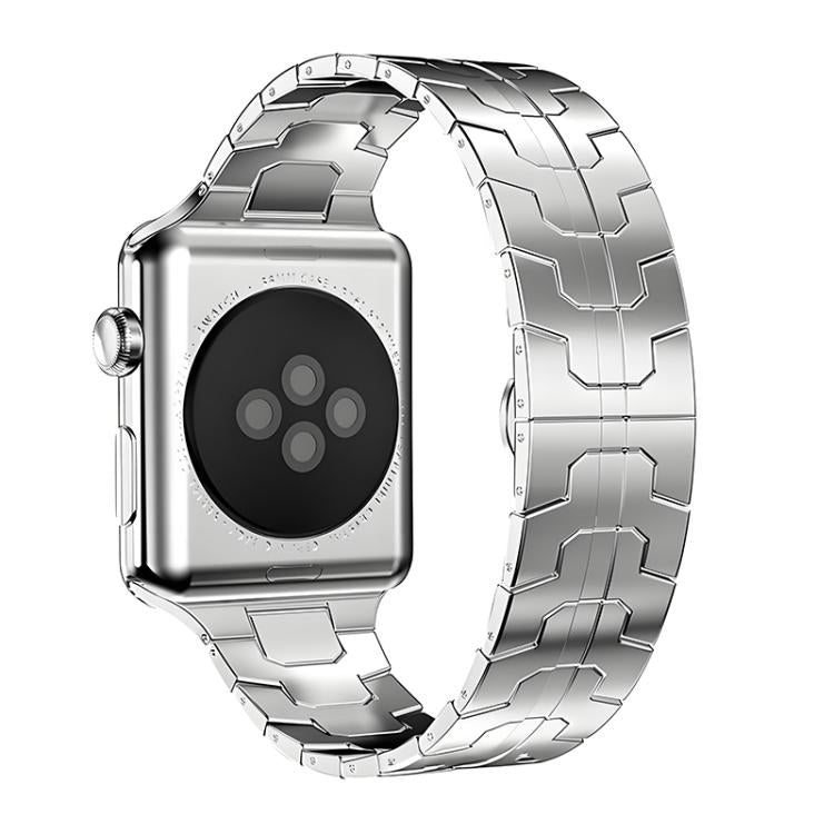 Cinturino per orologio xDfind in acciaio inossidabile con fibbia a farfalla, For Apple Watch 42 / 44 / 45 / 46 / 49mm, For Apple Watch 38 / 40 / 41 / S10 42mm