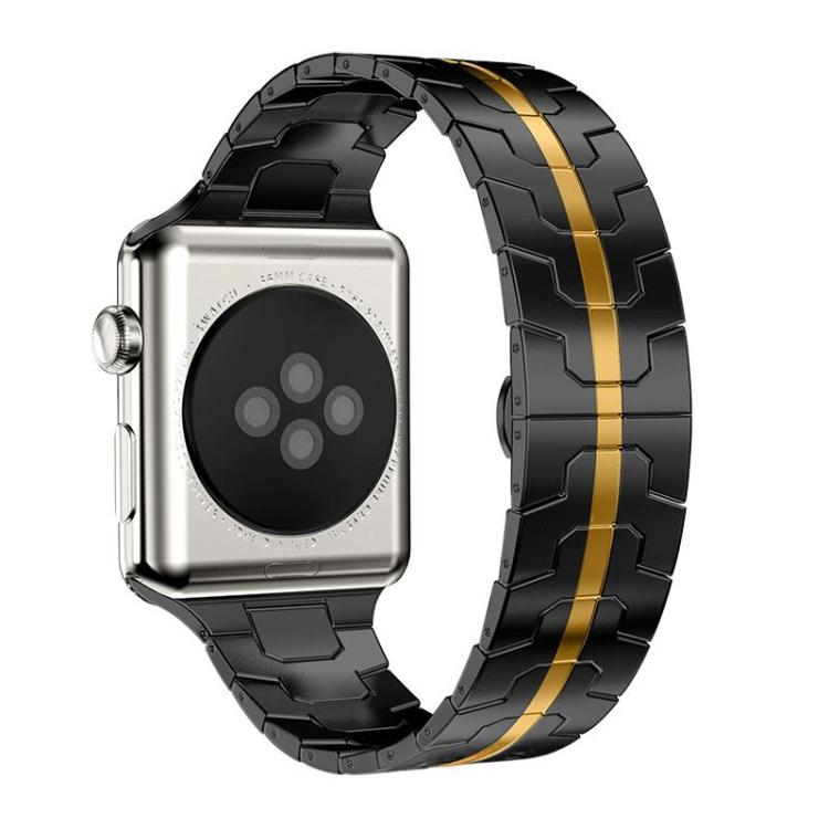 Cinturino per orologio xDfind in acciaio inossidabile con fibbia a farfalla, For Apple Watch 42 / 44 / 45 / 46 / 49mm, For Apple Watch 38 / 40 / 41 / S10 42mm