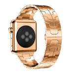 Cinturino per orologio xDfind in acciaio inossidabile con fibbia a farfalla, For Apple Watch 42 / 44 / 45 / 46 / 49mm, For Apple Watch 38 / 40 / 41 / S10 42mm