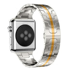 Cinturino per orologio xDfind in acciaio inossidabile con fibbia a farfalla, For Apple Watch 42 / 44 / 45 / 46 / 49mm, For Apple Watch 38 / 40 / 41 / S10 42mm