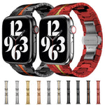 Cinturino per orologio xDfind in acciaio inossidabile con fibbia a farfalla, For Apple Watch 42 / 44 / 45 / 46 / 49mm, For Apple Watch 38 / 40 / 41 / S10 42mm