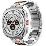 Cinturino per orologio xDfind in acciaio inossidabile con fibbia a farfalla, For Samsung Galaxy Watch Ultra / Ultra 2025, For Samsung Galaxy Watch8 / 8 Classic