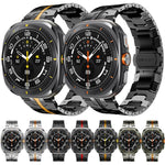 Cinturino per orologio xDfind in acciaio inossidabile con fibbia a farfalla, For Samsung Galaxy Watch Ultra / Ultra 2025, For Samsung Galaxy Watch8 / 8 Classic