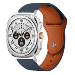 Cinturino per orologio xDfind con fibbia a rivetto in vera pelle, For Samsung Galaxy Watch Ultra / Ultra 2025