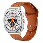 Cinturino per orologio xDfind con fibbia a rivetto in vera pelle, For Samsung Galaxy Watch Ultra / Ultra 2025