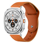 Cinturino per orologio xDfind con fibbia a rivetto in vera pelle, For Samsung Galaxy Watch Ultra / Ultra 2025