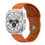 Cinturino per orologio xDfind con fibbia a rivetto in vera pelle, For Samsung Galaxy Watch Ultra / Ultra 2025