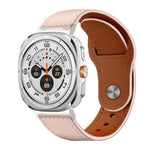 Cinturino per orologio xDfind con fibbia a rivetto in vera pelle, For Samsung Galaxy Watch Ultra / Ultra 2025