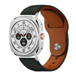 Cinturino per orologio xDfind con fibbia a rivetto in vera pelle, For Samsung Galaxy Watch Ultra / Ultra 2025